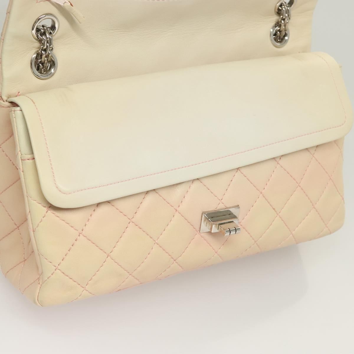 Chanel Reissue 2.55 Flap Bag Quilted Calfskin Pink Lamb_Skin Bag