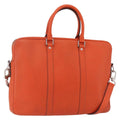 Louis Vuitton Porte-Documents Voyage Briefcase Taiga Leather Orange Leather Briefcase Bag