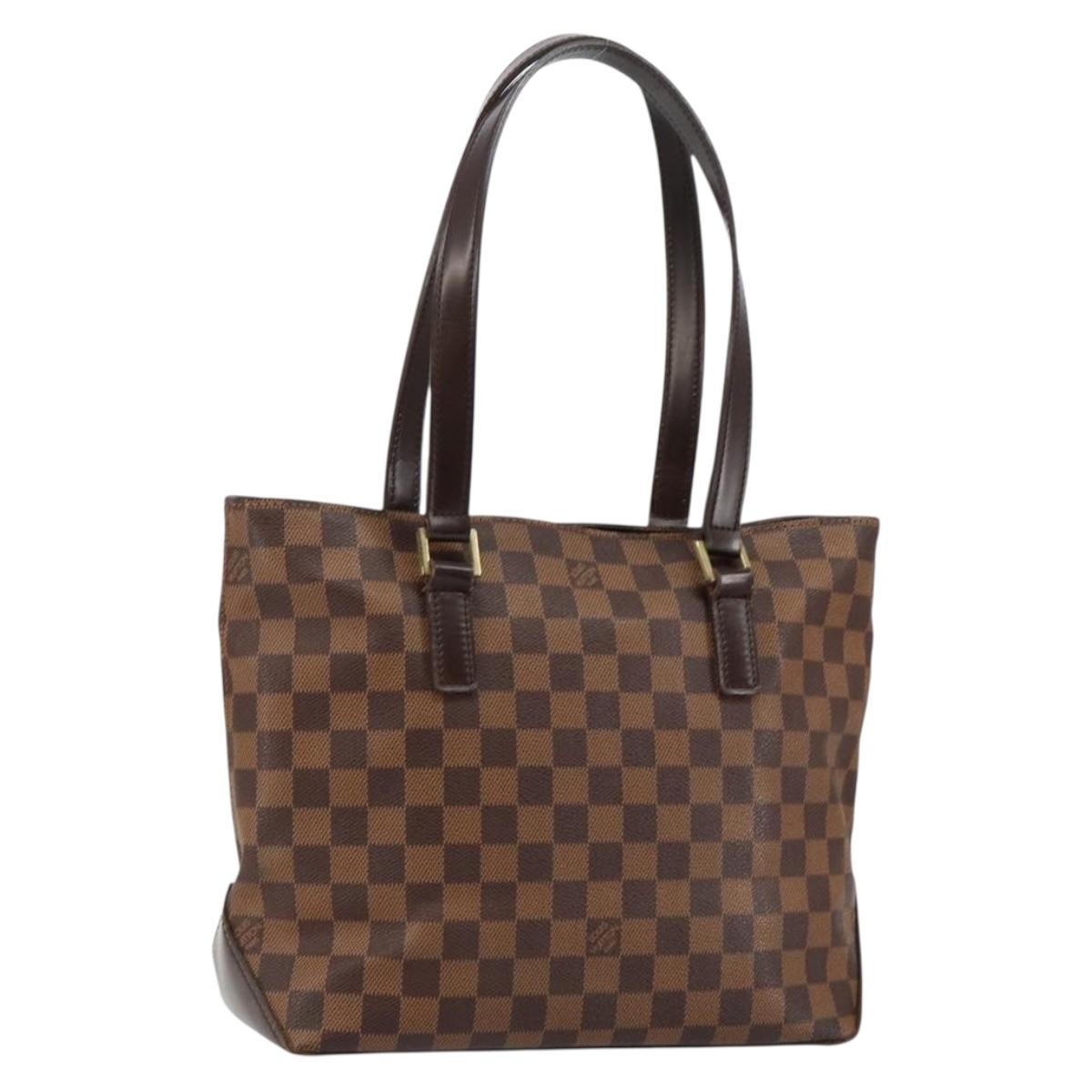 Louis Vuitton Cabas Piano Damier Brown Canvas Tote Bag