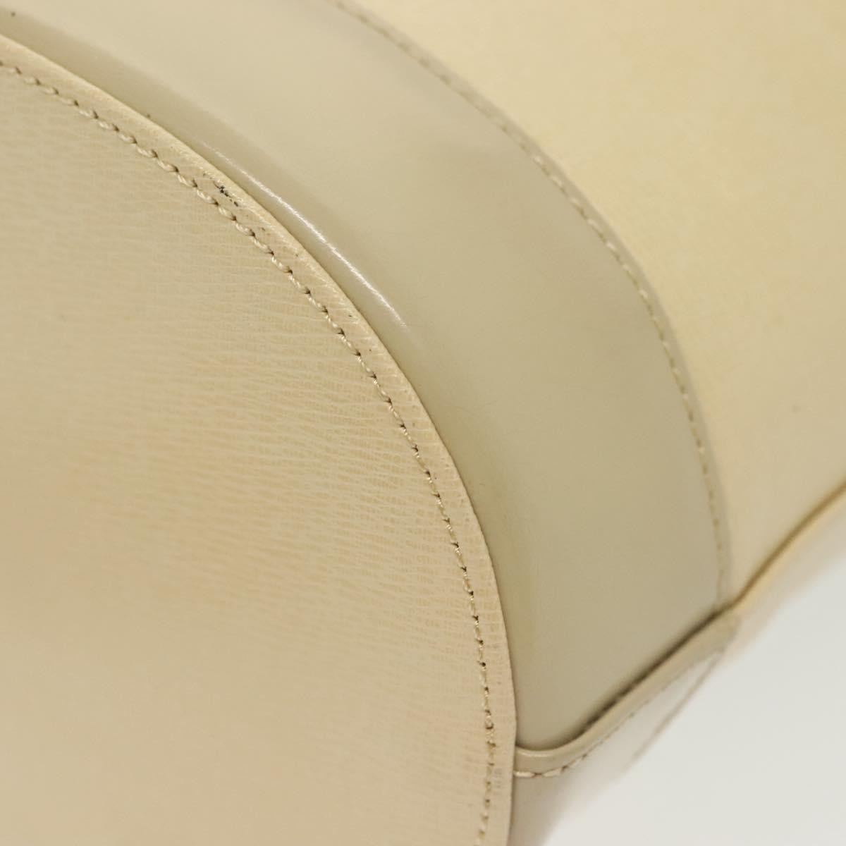 Burberry Shoulder Bag Leather Beige Leather Shoulder Bag
