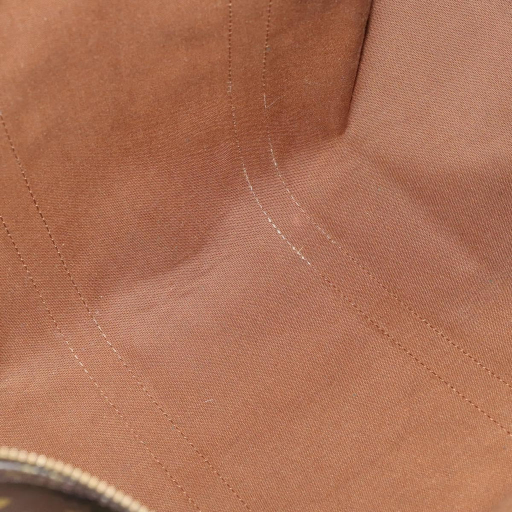 Louis Vuitton Keepall Bag Monogram Canvas Brown Canvas Travel Bag