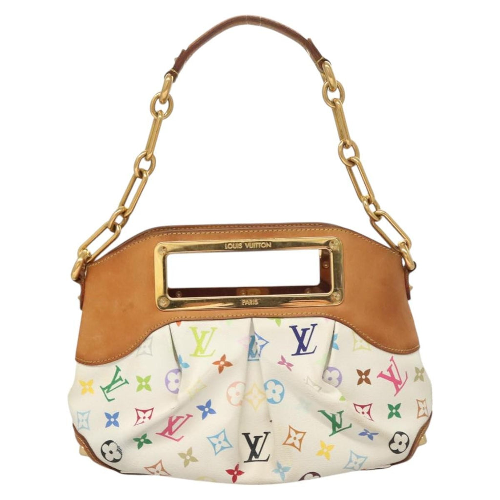 Louis Vuitton Judy Handbag Monogram Multicolor Multicolour Canvas Shoulder Bag