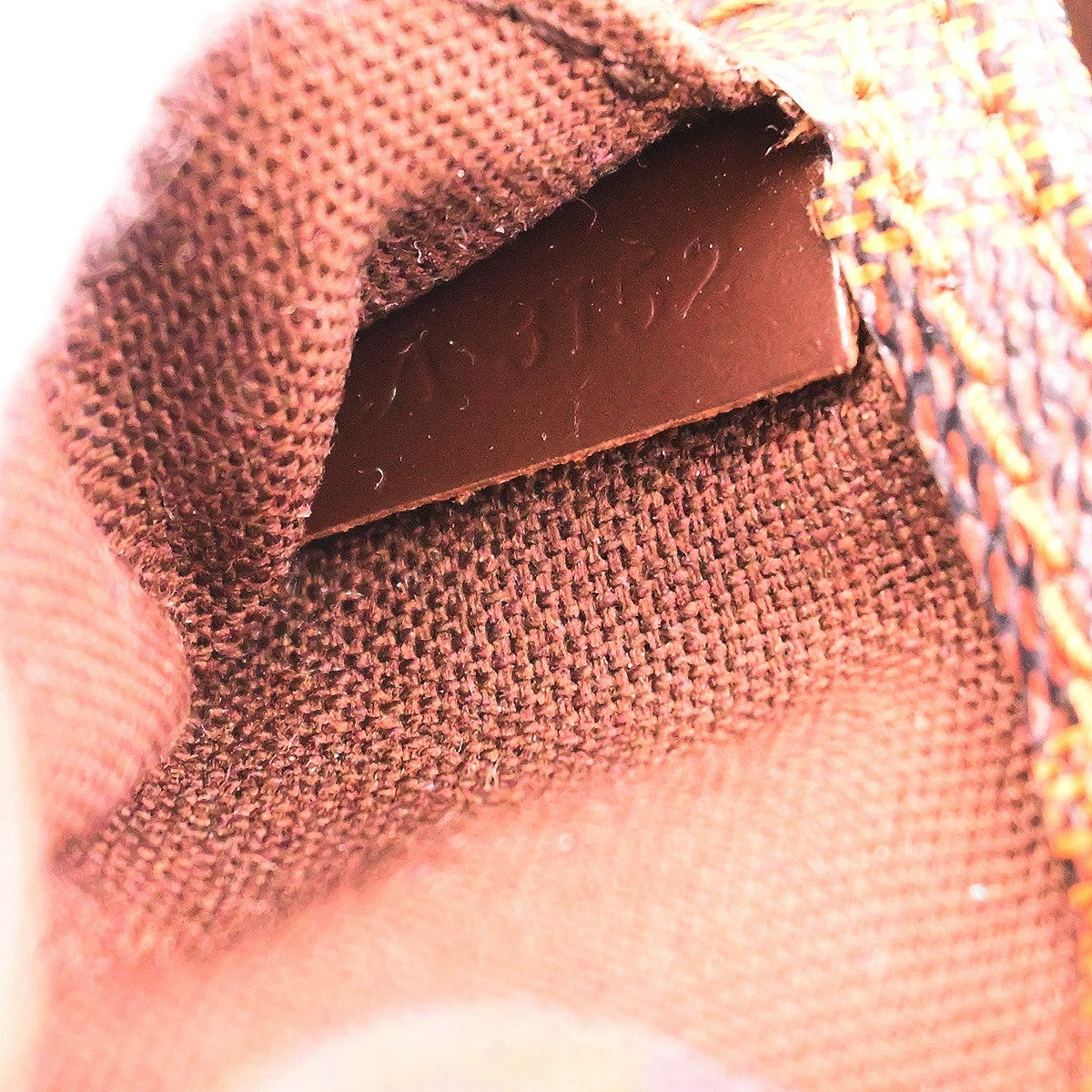 Louis Vuitton Geronimos Waist Bag Damier Brown Canvas Clutche & Pouche Bag