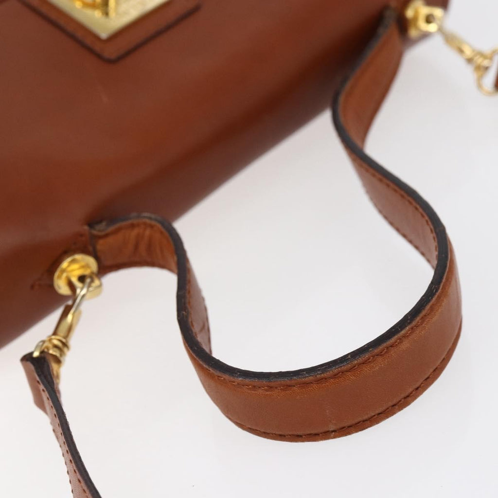 Celine Handbag Leather Brown Leather Handbag