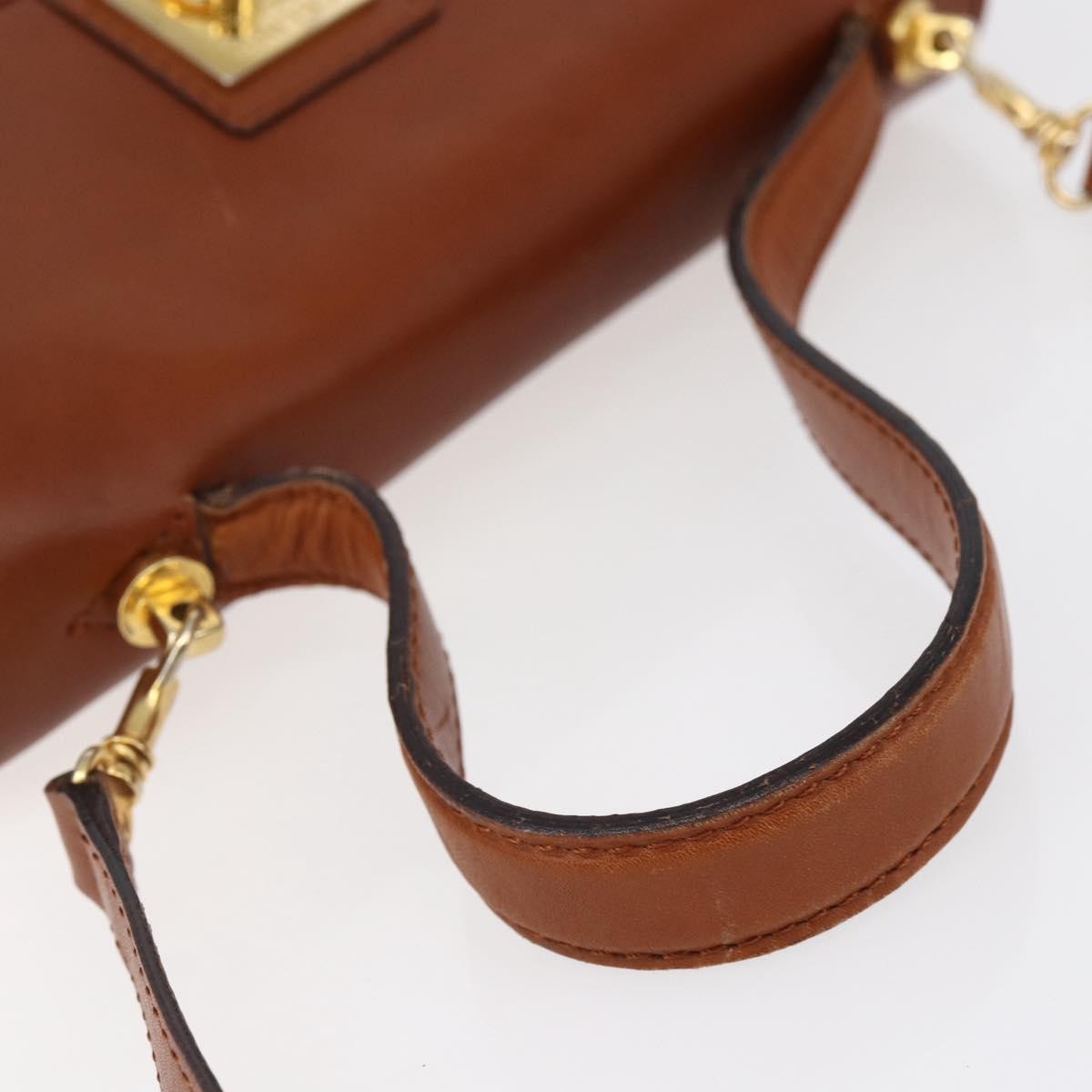 Celine Handbag Leather Brown Leather Handbag