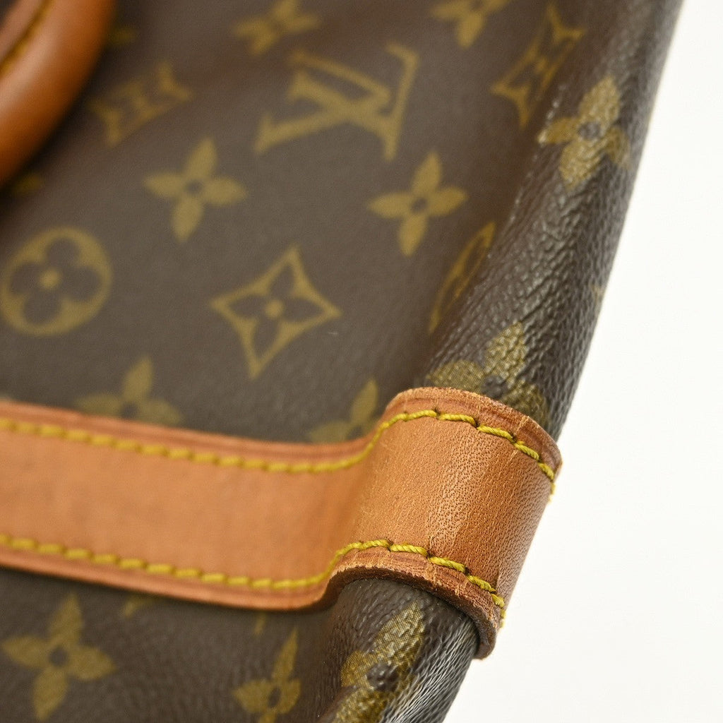 Louis Vuitton Keepall Bag Monogram Canvas Brown Canvas Travel Bag