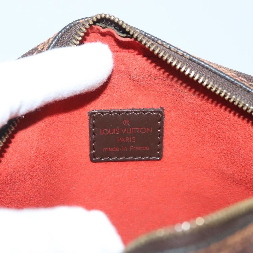 Louis Vuitton Ipanema Handbag Damier Brown Canvas Shoulder Bag