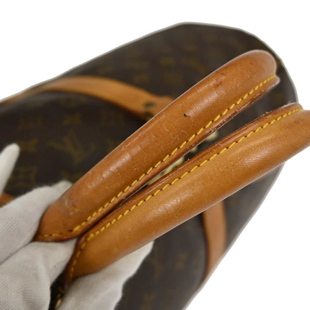 Louis Vuitton Keepall Bag Monogram Canvas Brown Canvas Travel Bag