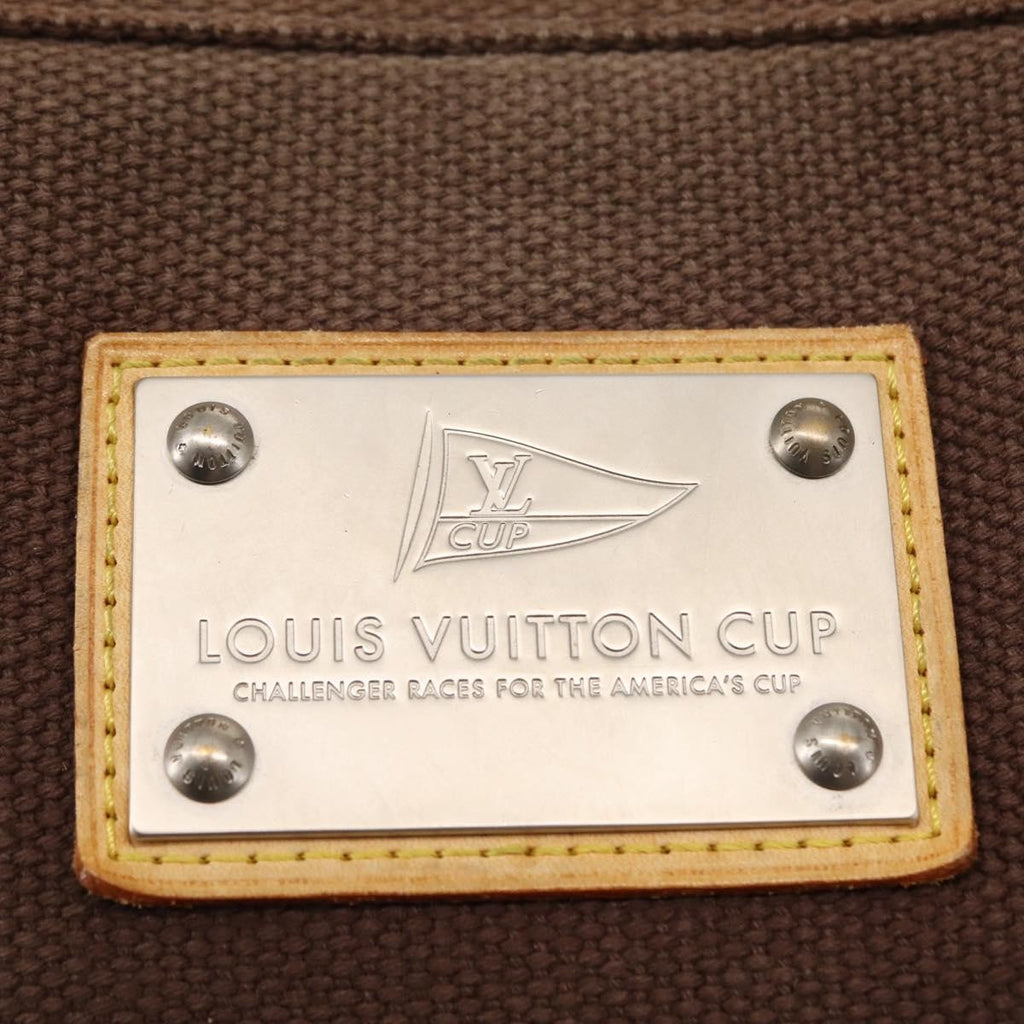 Louis Vuitton Antigua Tote Canvas Brown Canvas Tote Bag