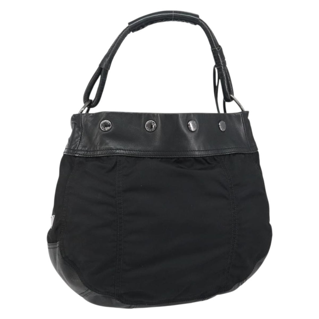Prada Vintage Shoulder Bag Tessuto Black Nylon Shoulder Bag Bag