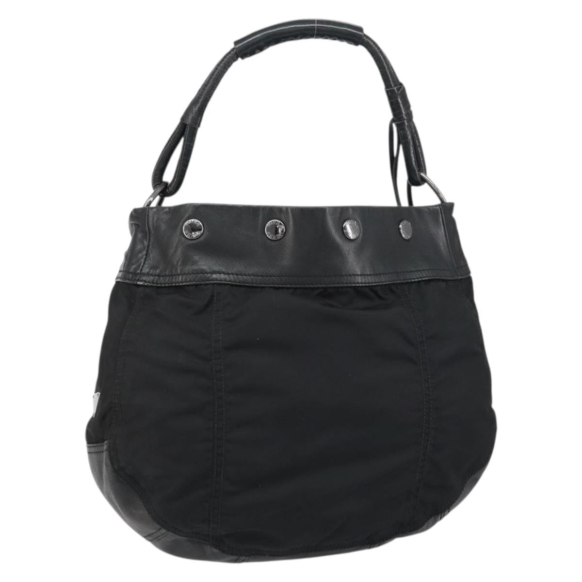 Prada Vintage Shoulder Bag Tessuto Black Nylon Shoulder Bag Bag