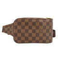 Louis Vuitton Geronimos Waist Bag Damier Brown Canvas Clutche & Pouche Bag