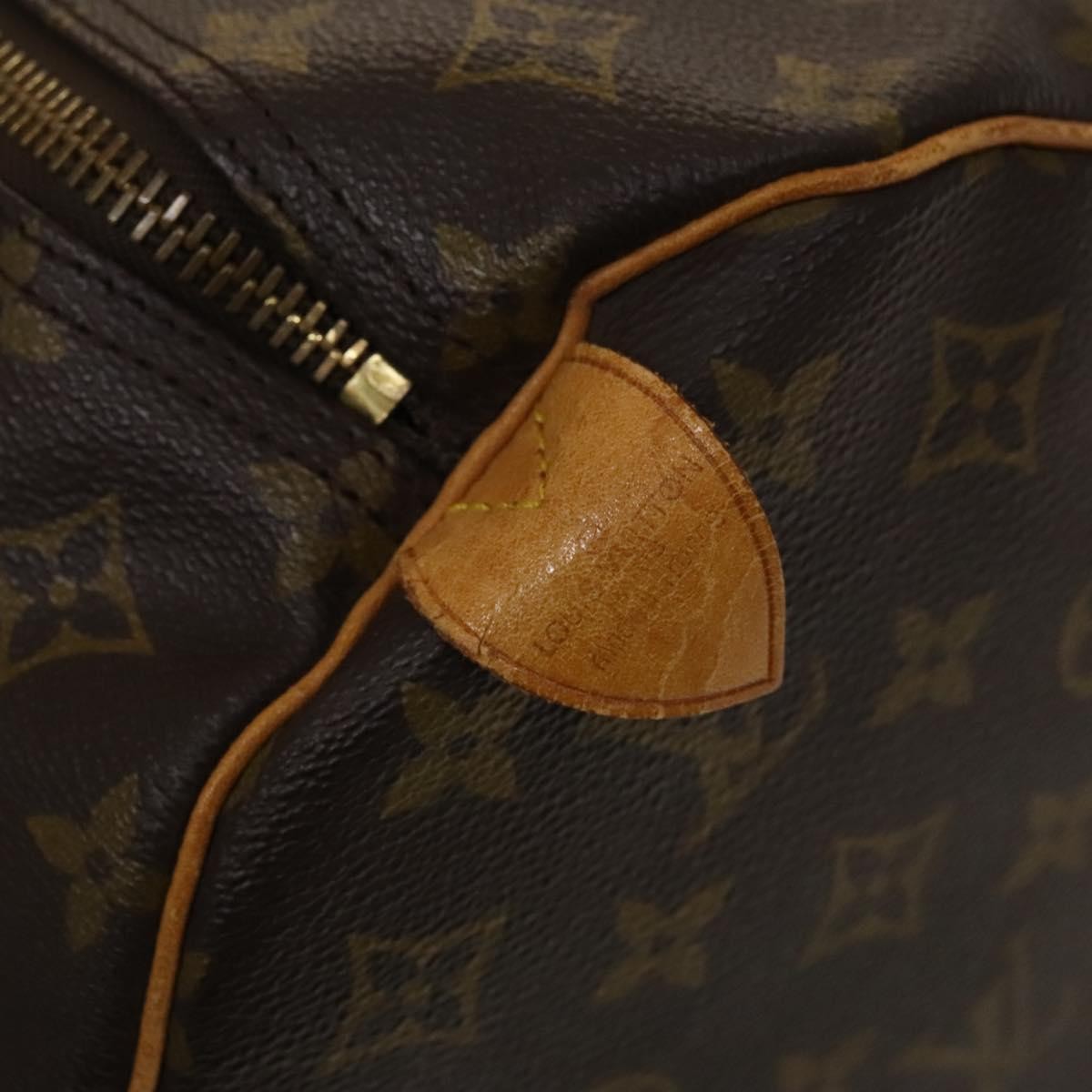 Louis Vuitton Keepall Bag Monogram Canvas Brown Canvas Travel Bag
