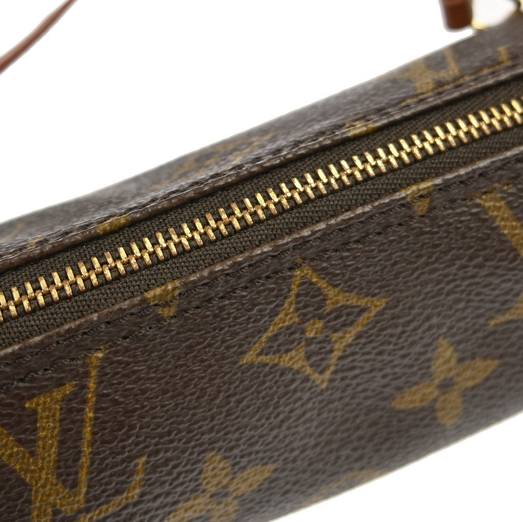 Louis Vuitton Papillon Pochette Monogram Canvas Brown Canvas Clutche & Pouche Bag