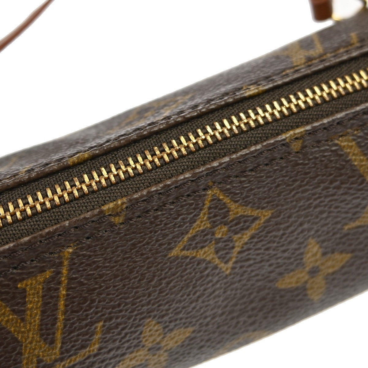 Louis Vuitton Papillon Pochette Monogram Canvas Brown Canvas Clutche & Pouche Bag