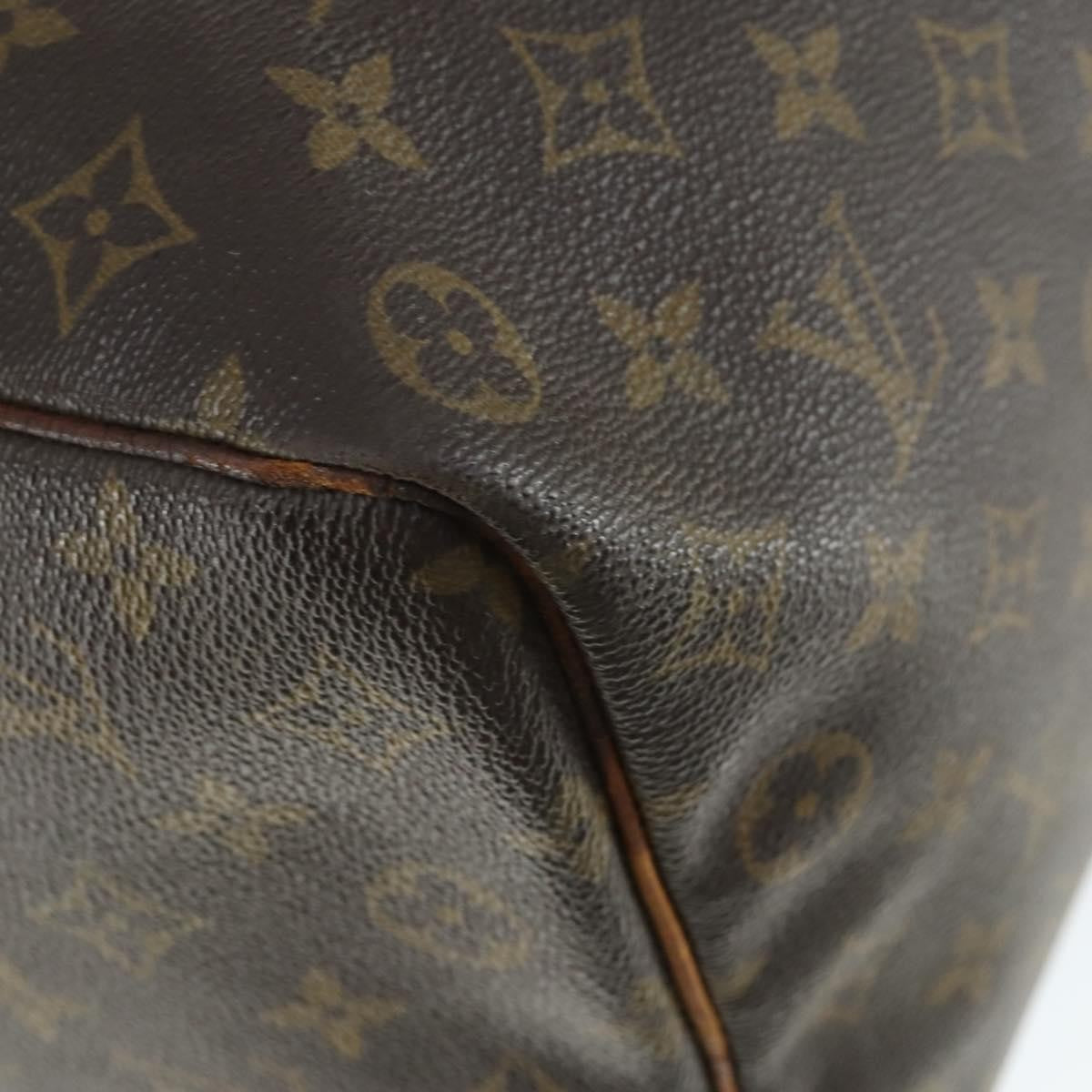 Louis Vuitton Keepall Bag Monogram Canvas Brown Canvas Travel Bag
