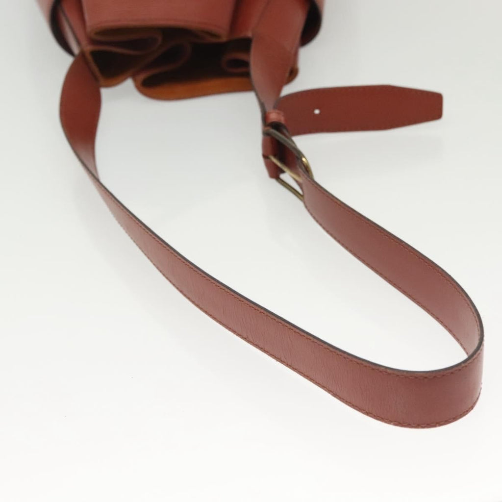 Louis Vuitton Vintage Sac D'epaule Handbag Epi Leather Brown Leather Bag