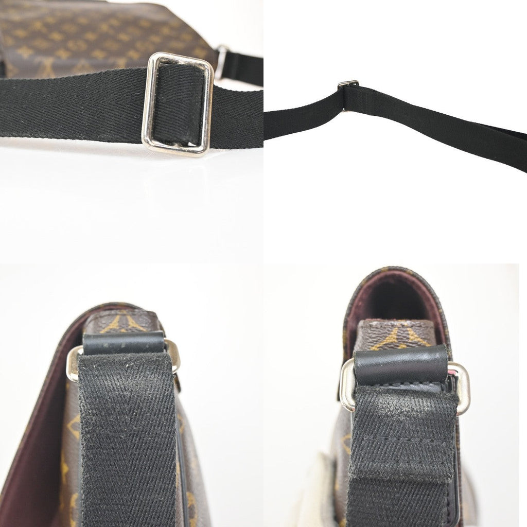 Louis Vuitton District Messenger Bag Macassar Monogram Canvas Brown Canvas Shoulder Bag