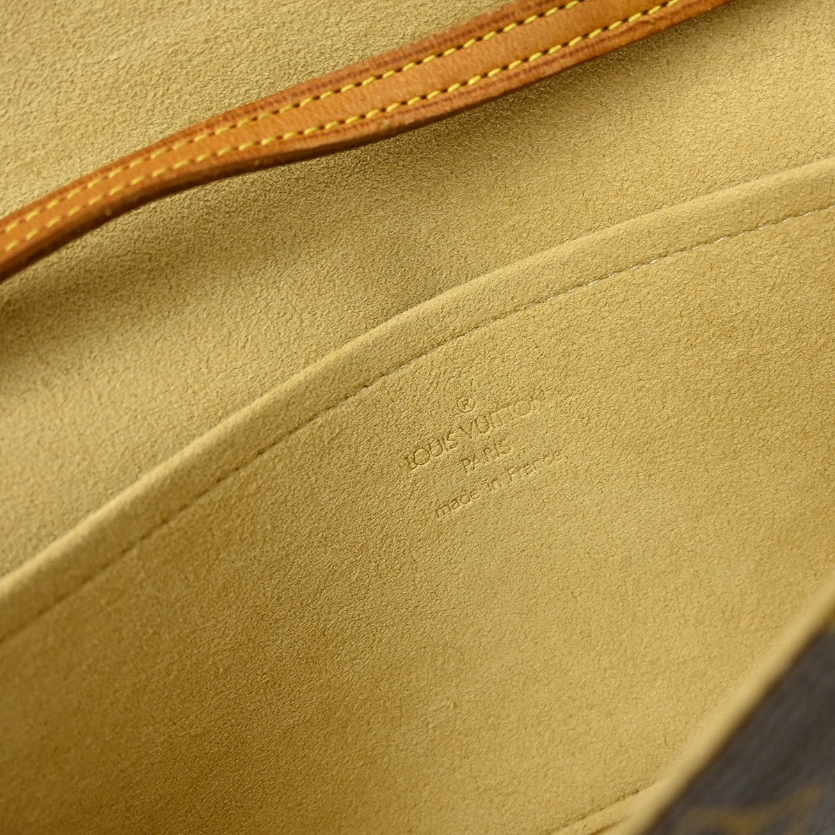 Louis Vuitton Twin Handbag Monogram Canvas Brown Canvas Clutche & Pouche Bag