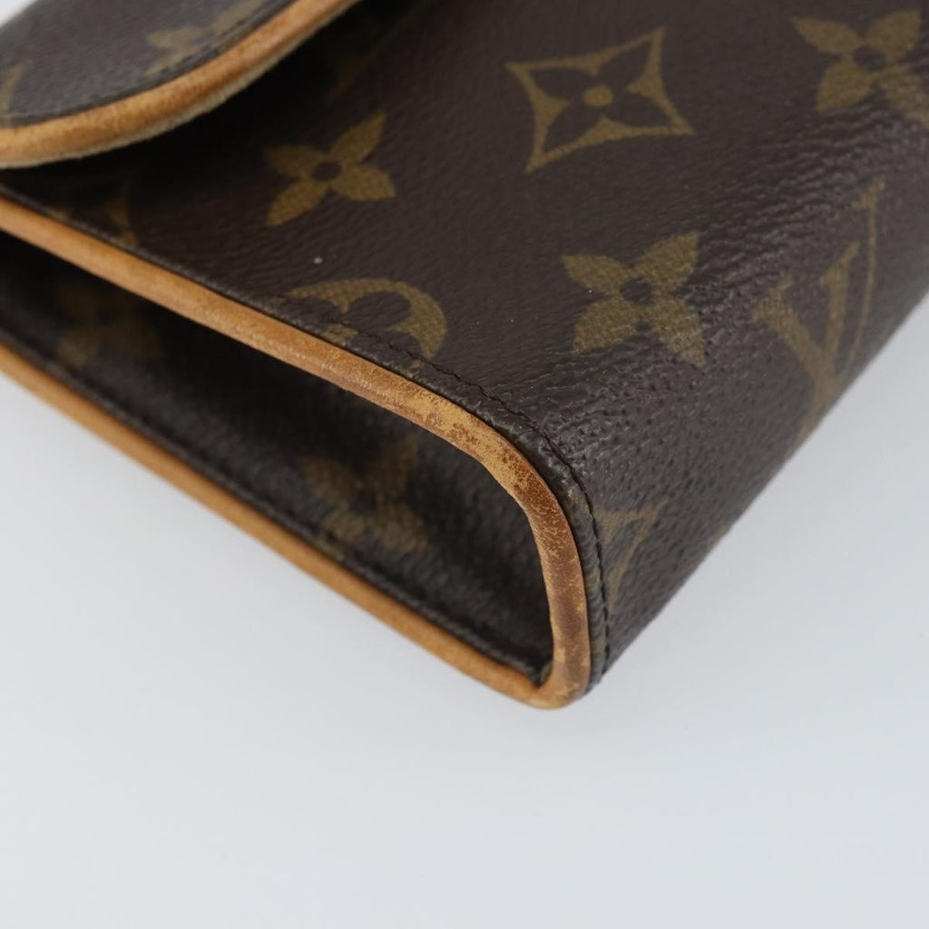 Louis Vuitton Florentine Waist Bag Monogram Canvas Brown Canvas Clutche & Pouche Bag