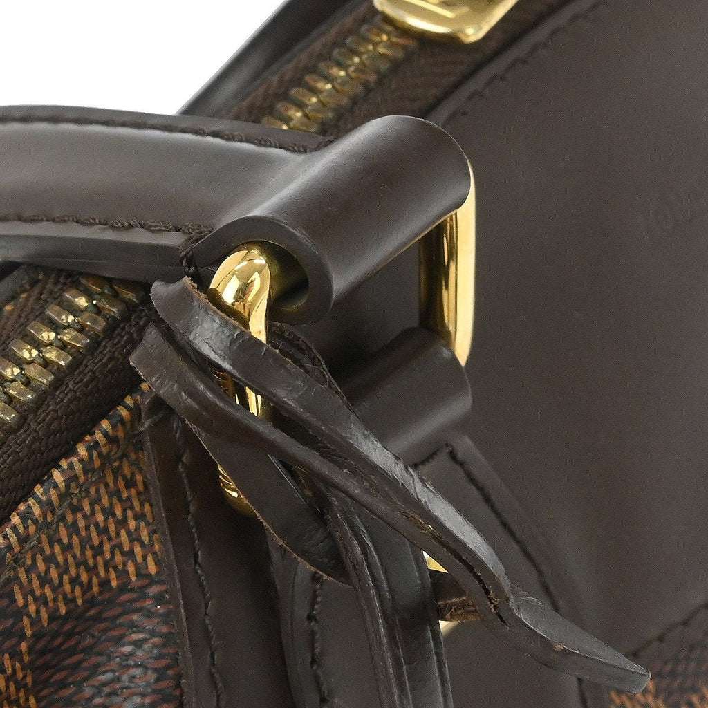Louis Vuitton Verona Handbag Damier Brown Canvas Handbag