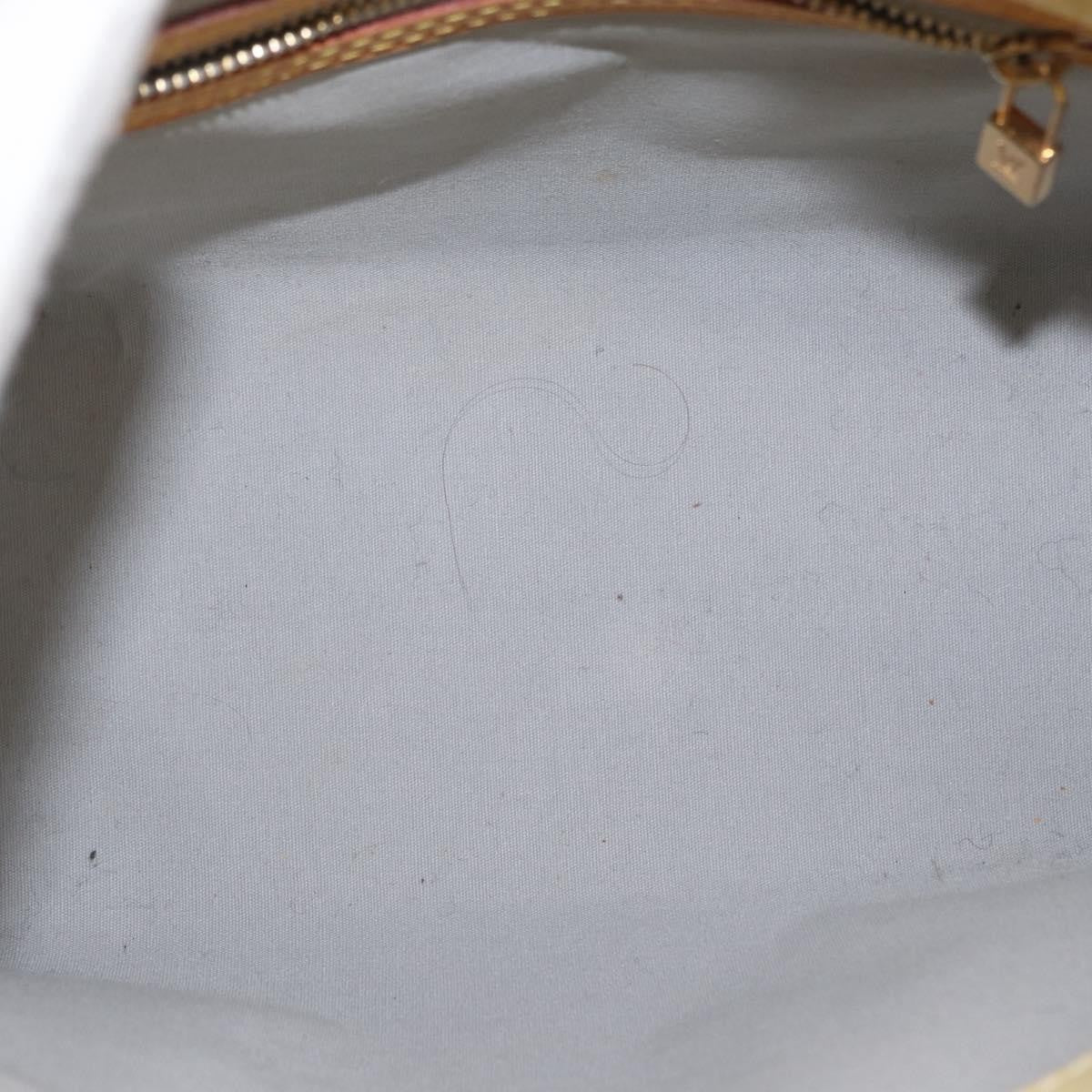 Louis Vuitton Reade Handbag Monogram Vernis Beige Patent_Leather Tote Bag
