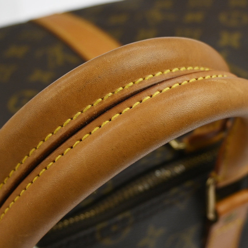 Louis Vuitton Keepall Bag Monogram Canvas Brown Canvas Travel Bag