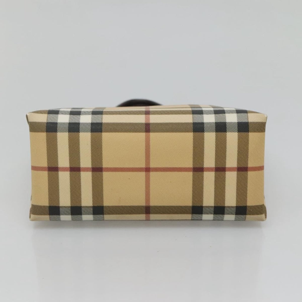 Burberry Nova Check Handbag Nova Check Canvas Beige Canvas Handbag
