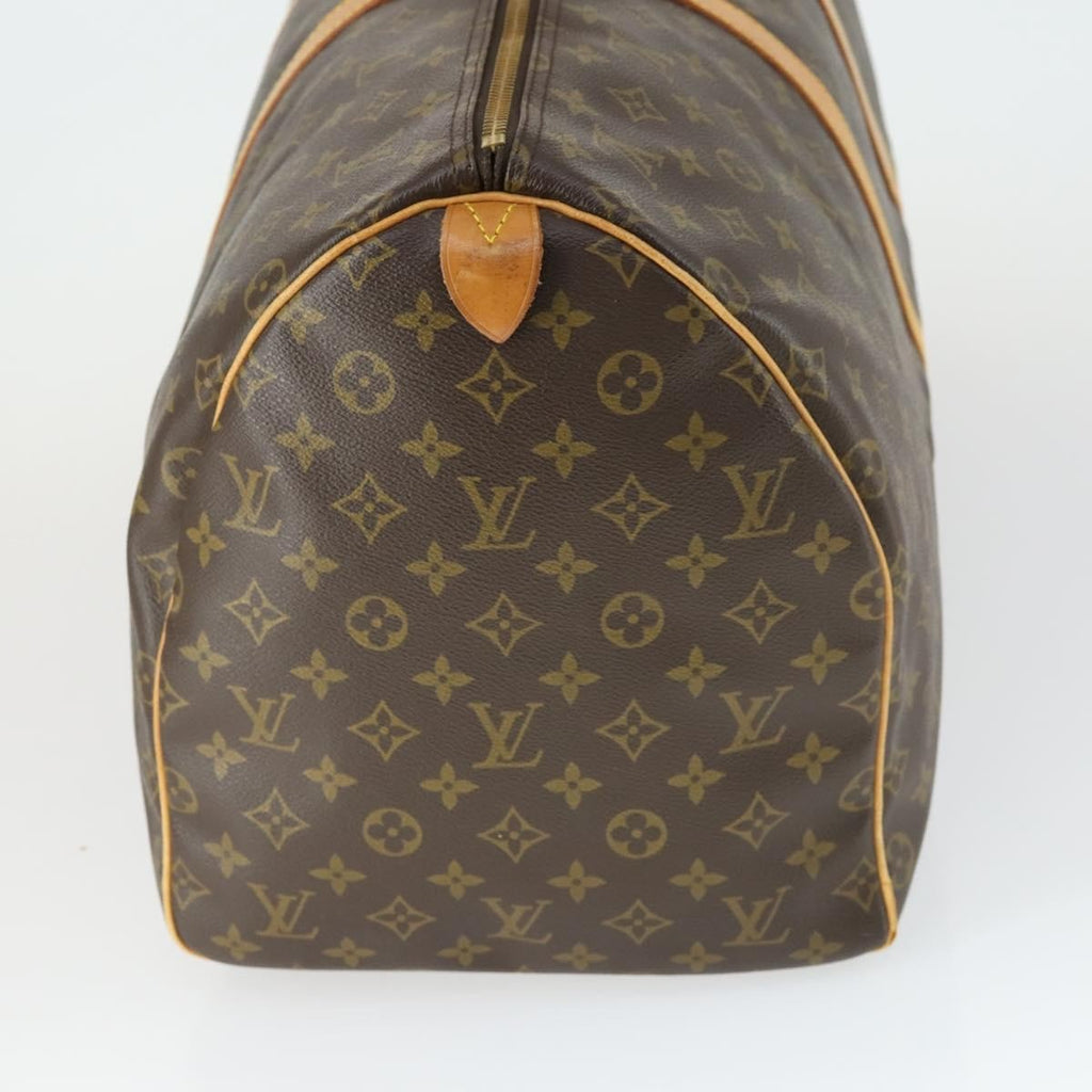 Louis Vuitton Keepall Bag Monogram Canvas Brown Canvas Travel Bag