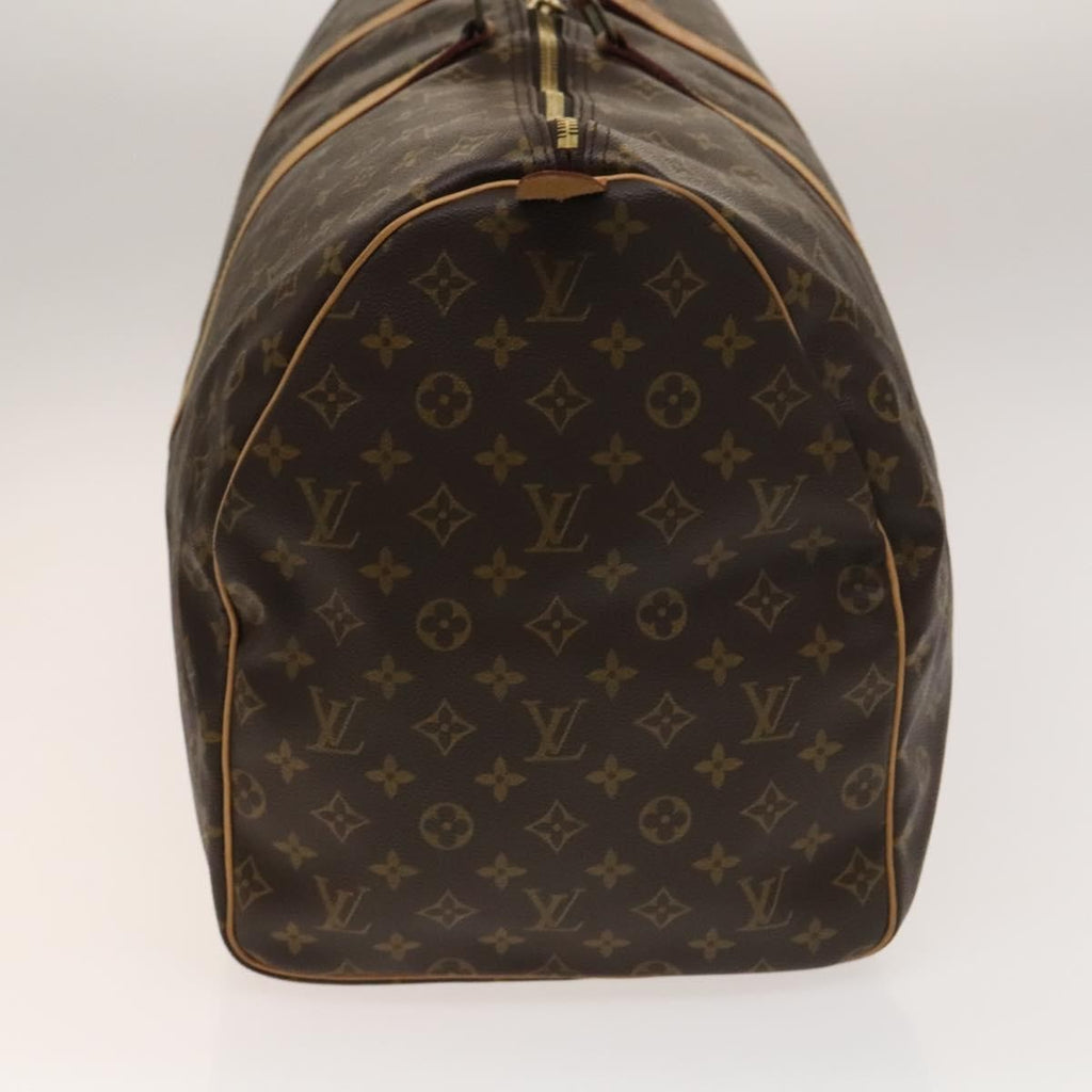 Louis Vuitton Keepall Bag Monogram Canvas Brown Canvas Bag