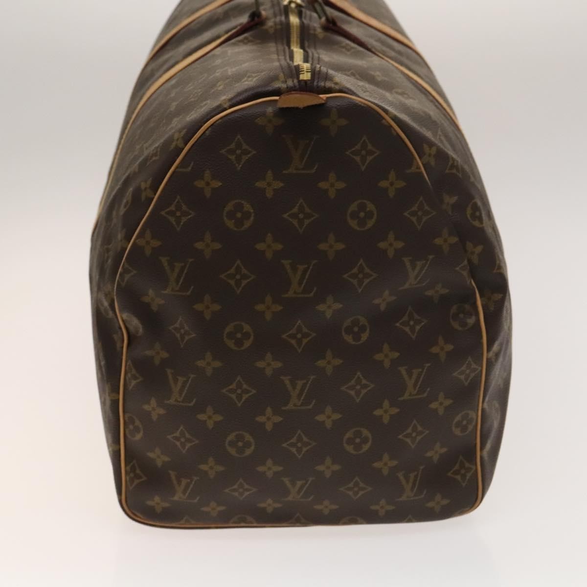 Louis Vuitton Keepall Bag Monogram Canvas Brown Canvas Bag