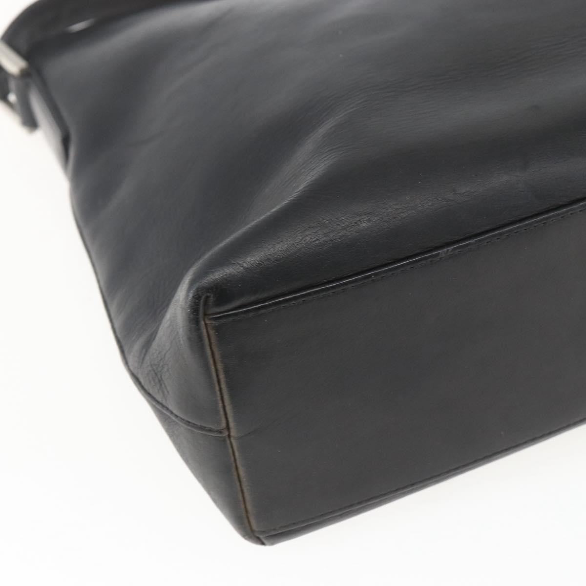 Chanel Vintage Shoulder Bag Leather Black Leather Shoulder Bag Bag