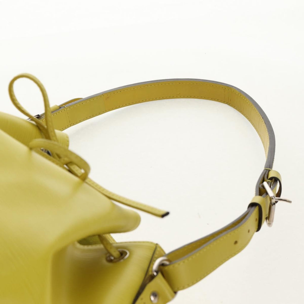 Louis Vuitton Petit Noe Handbag Epi Leather Green Leather Shoulder Bag