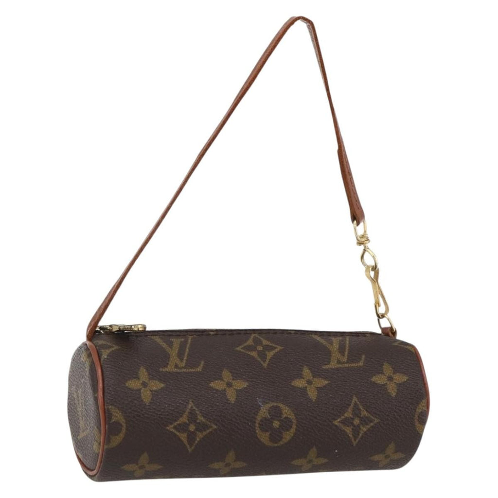 Louis Vuitton Papillon Pochette Monogram Canvas Brown Canvas Clutche & Pouche Bag