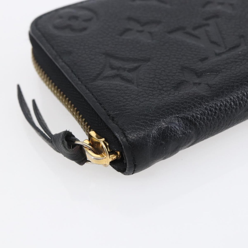 Louis Vuitton Portefeuille Zippy Monogramme Empreinte Monogramme Empreinte Black Leather Wallets Accessory