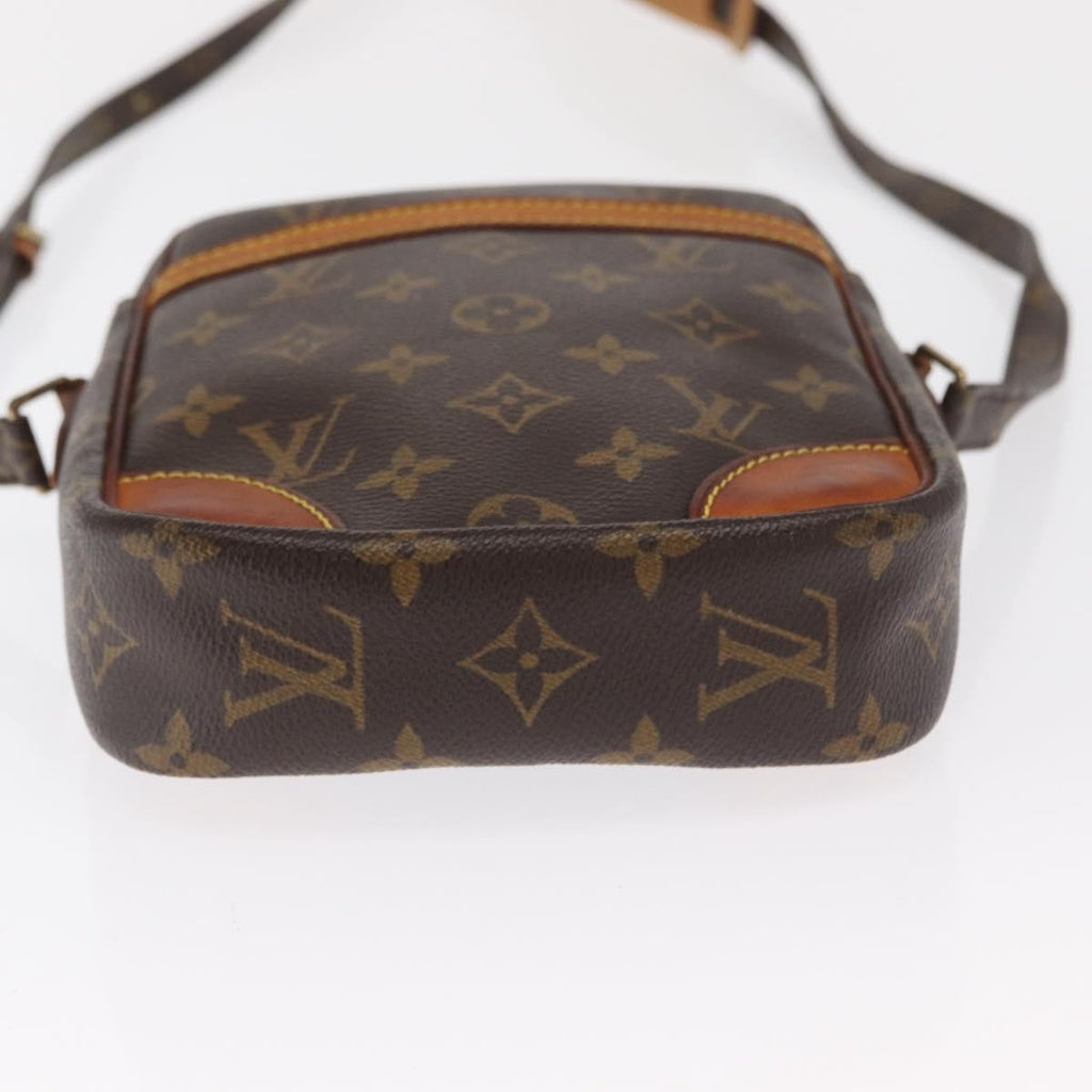 Louis Vuitton Danube Handbag Monogram Canvas Brown Canvas Shoulder Bag