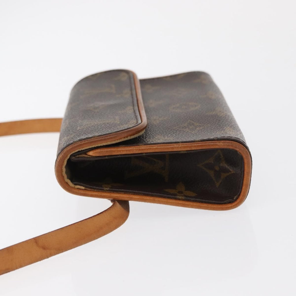 Louis Vuitton Florentine Waist Bag Monogram Canvas Brown Canvas Clutche & Pouche Bag