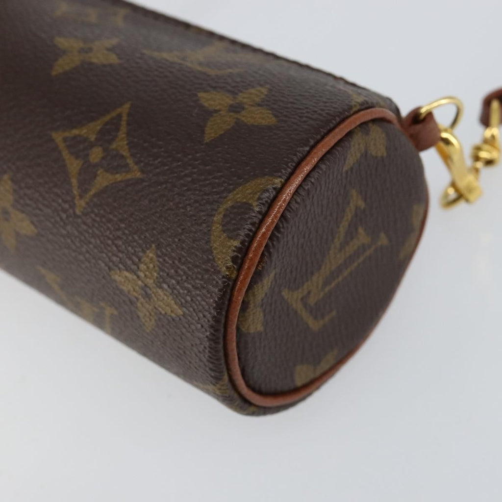 Louis Vuitton Papillon Pochette Monogram Canvas Brown Canvas Clutche & Pouche Bag