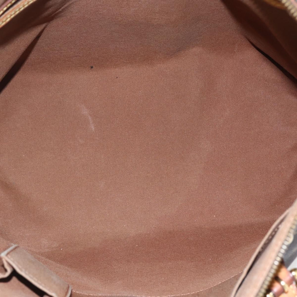 Louis Vuitton Palermo Handbag Monogram Canvas Brown Canvas Tote Bag
