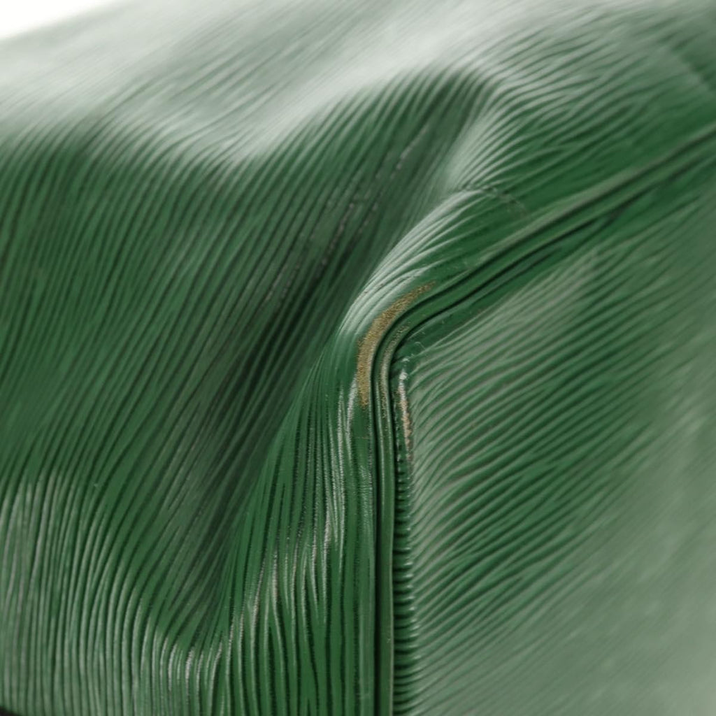 Louis Vuitton Petit Noe Handbag Epi Leather Green Leather Shoulder Bag