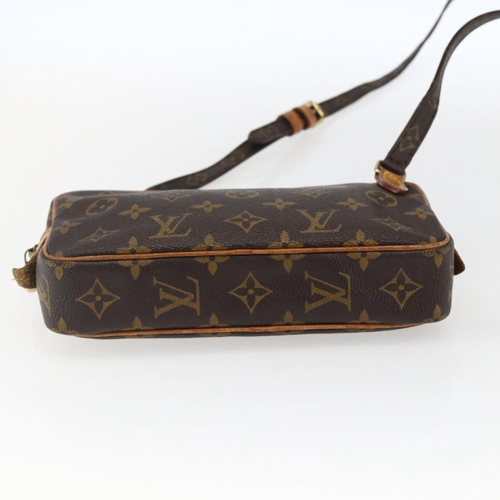 Louis Vuitton Pochette Marly Bandouliere Bag Monogram Canvas Brown Canvas Shoulder Bag