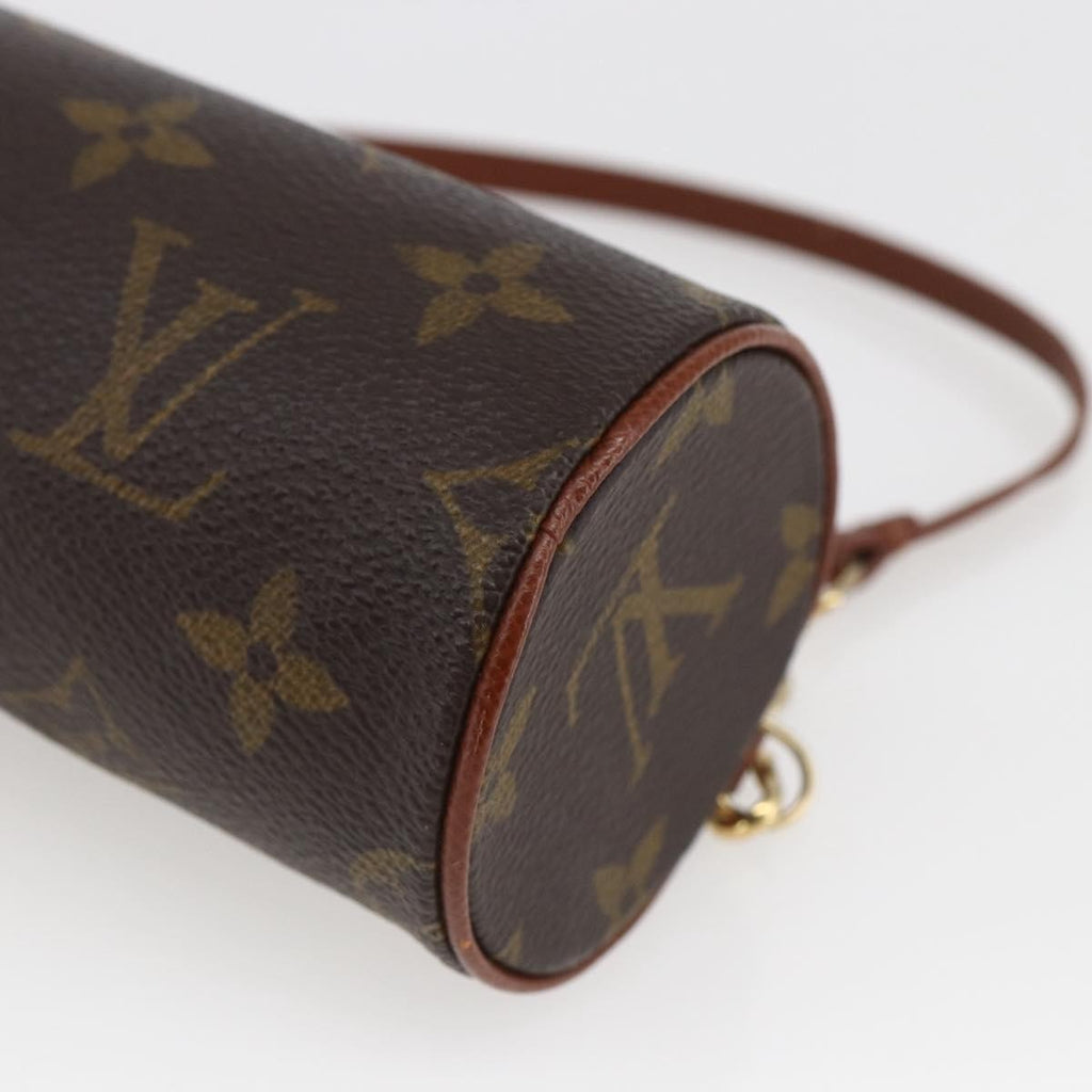 Louis Vuitton Papillon Pochette Monogram Canvas Brown Canvas Clutche & Pouche Bag