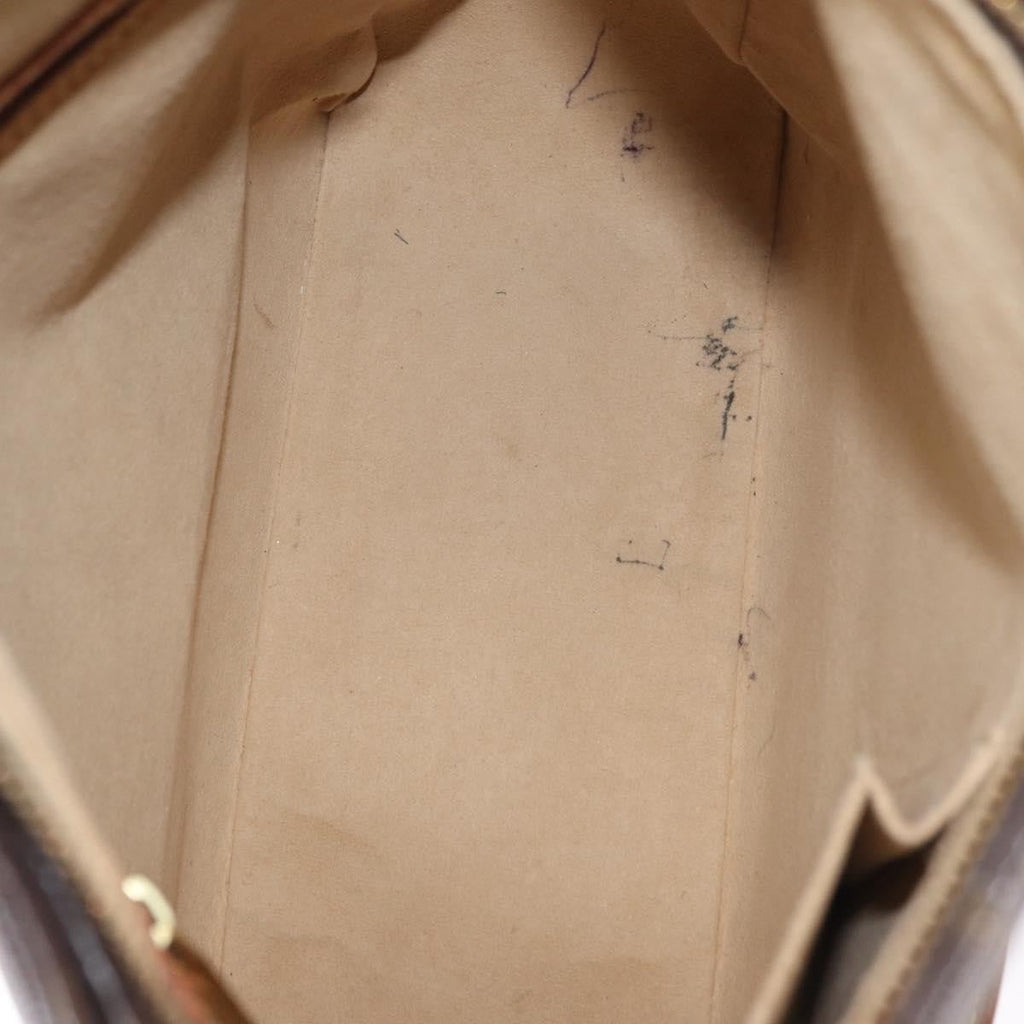 Louis Vuitton Monogram Looping Handbag Monogram Canvas Brown Canvas Shoulder Bag