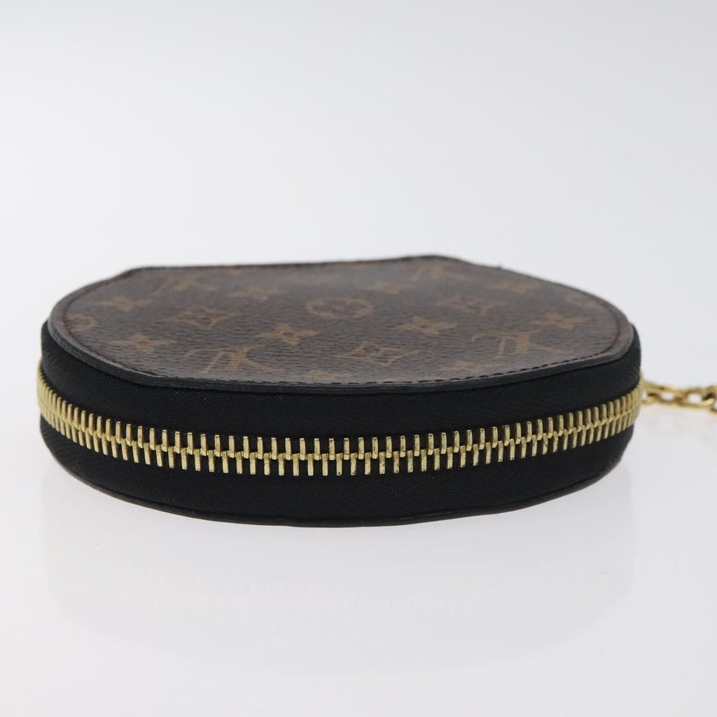 Louis Vuitton Boite Chapeau Coin Purse Monogram Canvas Brown Canvas Wallets Accessory