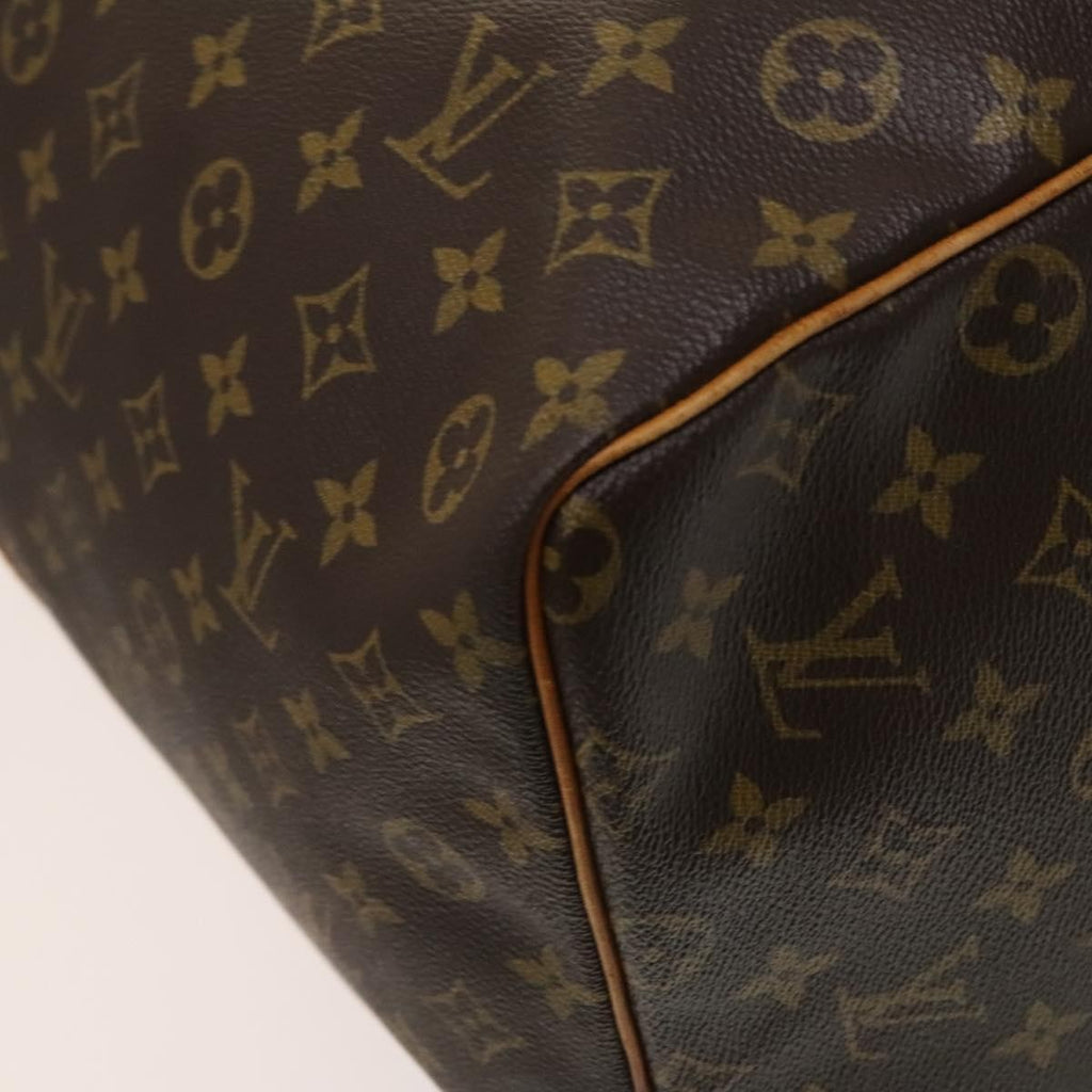 Louis Vuitton Keepall Bag Monogram Canvas Brown Canvas Travel Bag