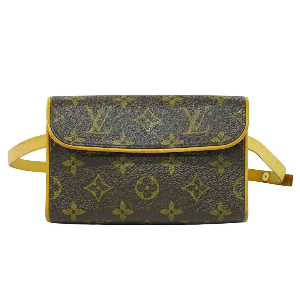 Louis Vuitton Florentine Waist Bag Monogram Canvas Brown Canvas Shoulder Bag