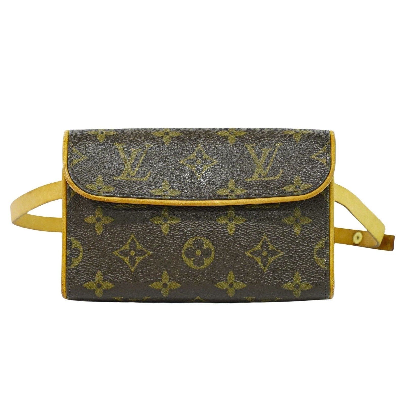 Louis Vuitton Florentine Waist Bag Monogram Canvas Brown Canvas Shoulder Bag
