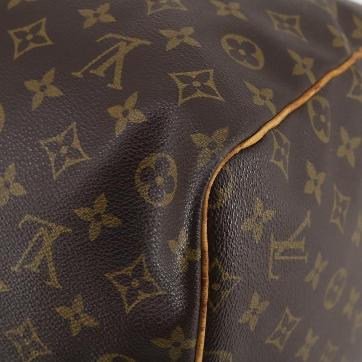 Louis Vuitton Keepall Bag Monogram Canvas Brown Canvas Travel Bag