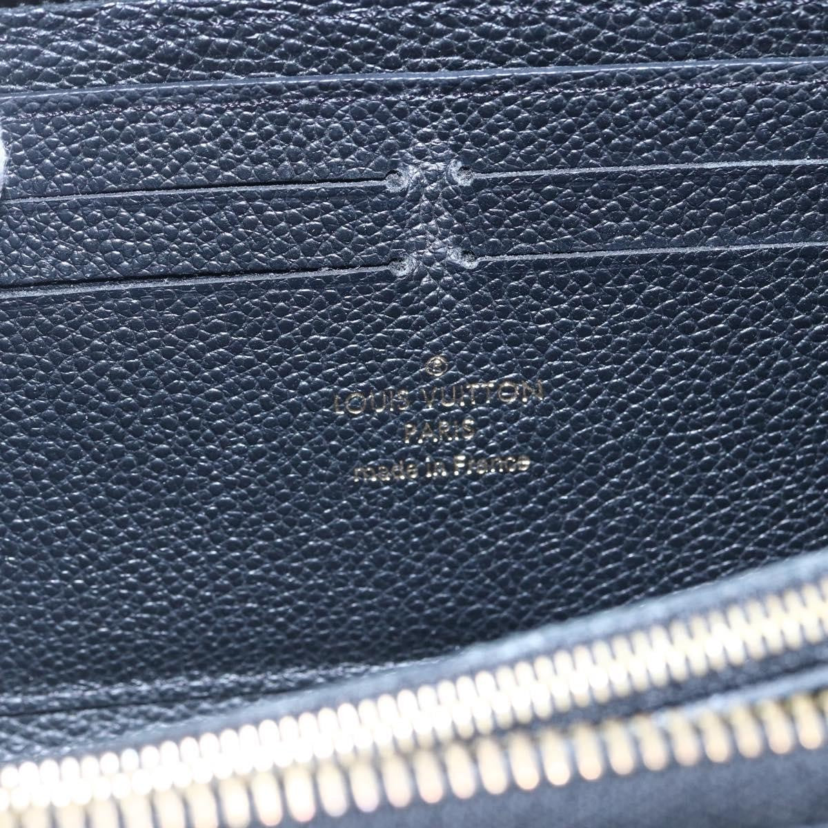 Louis Vuitton Portefeuille Zippy Monogramme Empreinte Monogramme Empreinte Black Leather Wallets Accessory