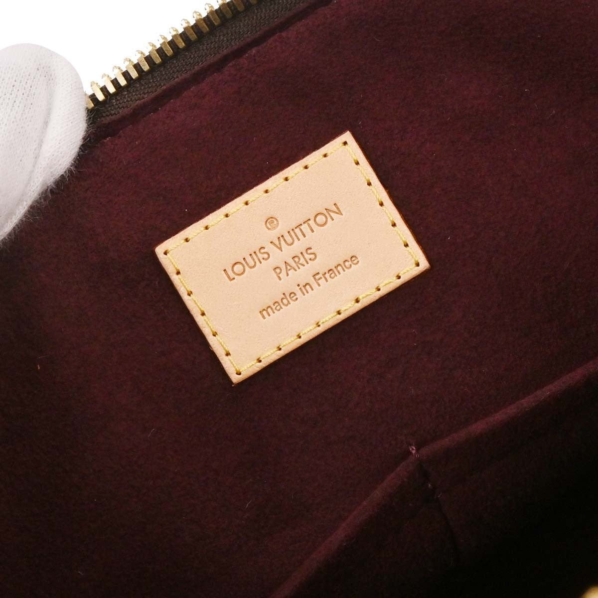 Louis Vuitton Retiro Handbag Monogram Canvas Brown Canvas Handbag